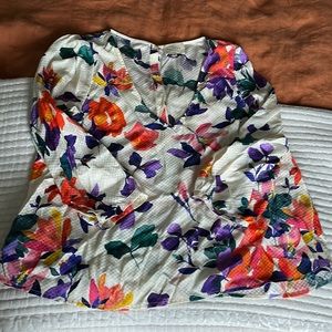 Sezane Catalina silk blouse